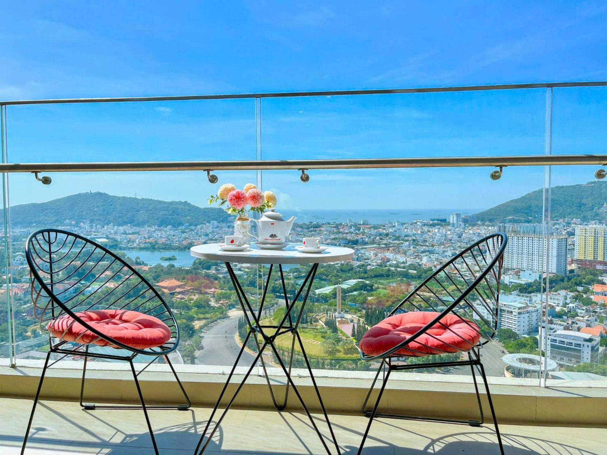 The Song Apartment Vung Tau - Can Ho Ho Boi-Olive Homestay Eksteriør billede